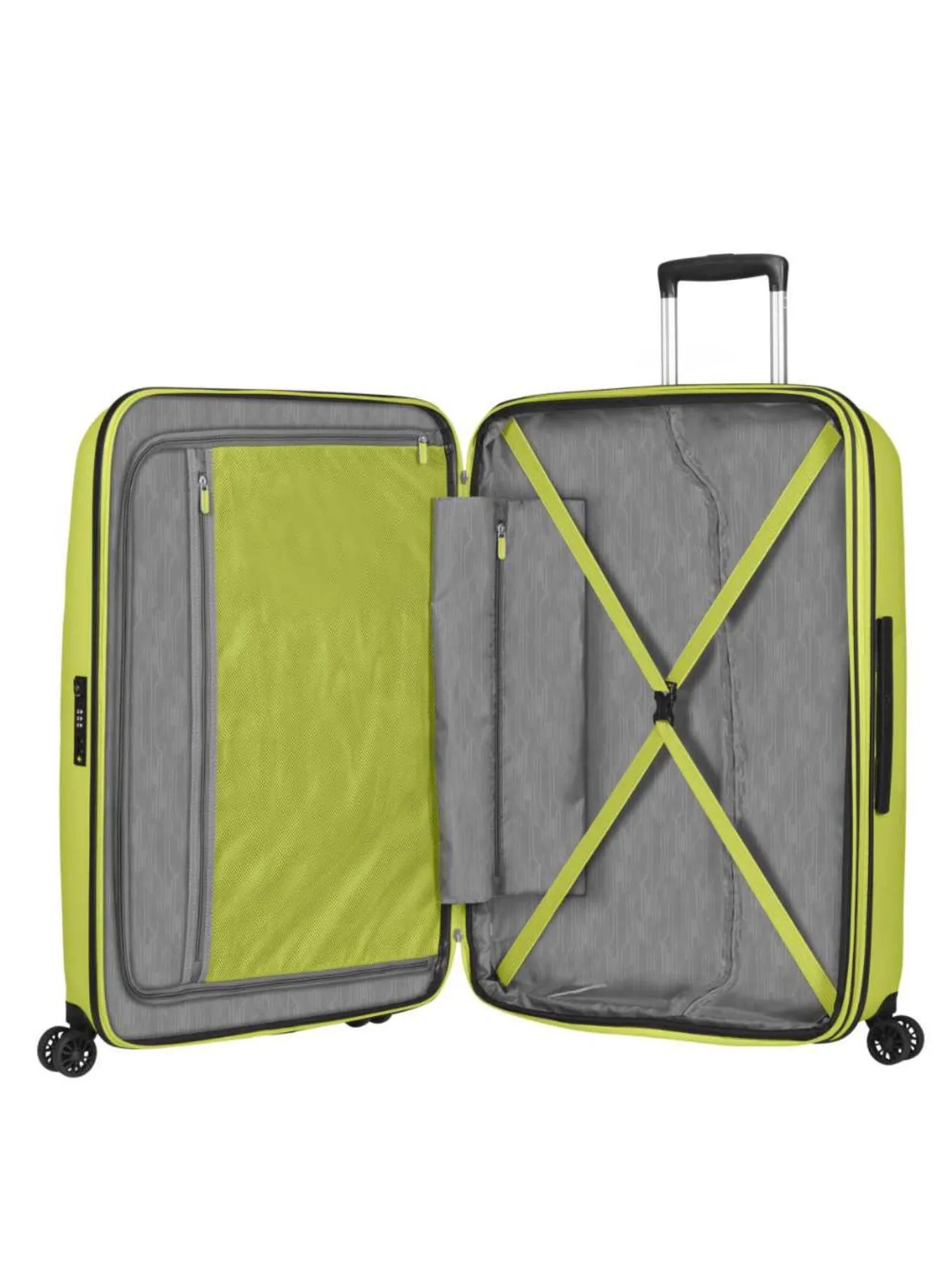 AMERICAN TOURISTER Bon Air DLX Veliki žuti kofer 