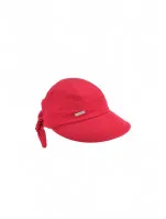 Seeberger ženska pamučna crvena kapa 