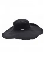 SEEBERGER Crni šešir sa širokim obodom 