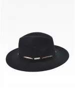 Seeberger Fedora šešir crni 