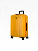 Jump Glossy srednji žuti kofer 