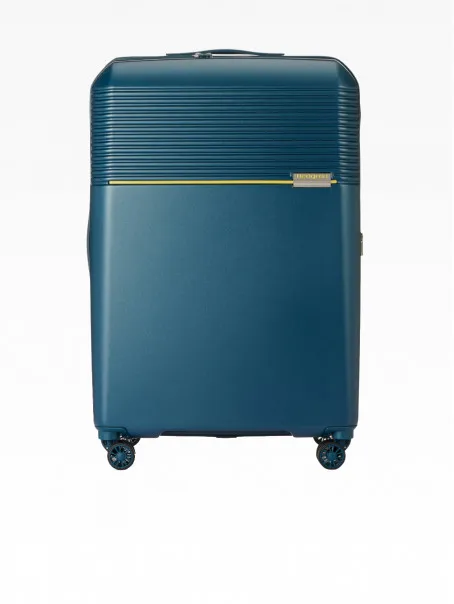 HEDGREN Stripe L plavi veliki kofer 115L 