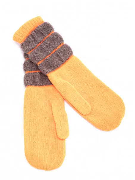 SANTACANA Fluorescentne narandžaste vunene rukavice 