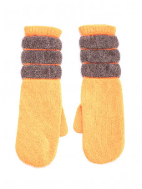 SANTACANA Fluorescentne narandžaste vunene rukavice 