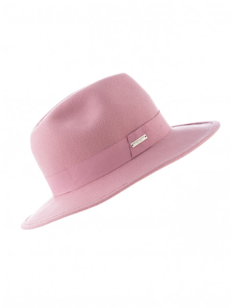 SEEBERGER Klasičan roze šešir 