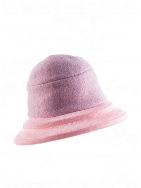 SEEBERGER Roze šešir 