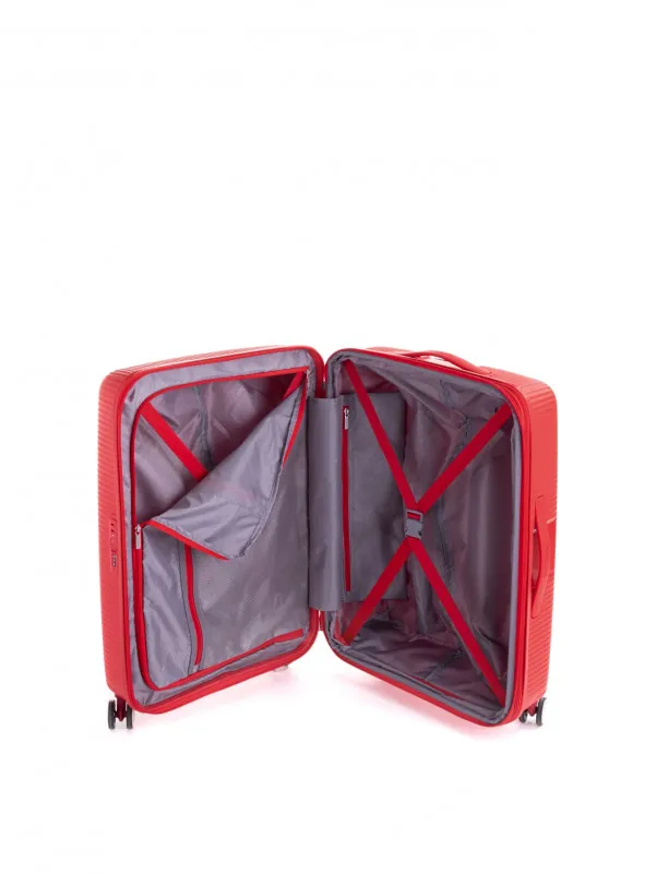 AMERICAN TOURISTER Soundbox Crveni srednji kofer 