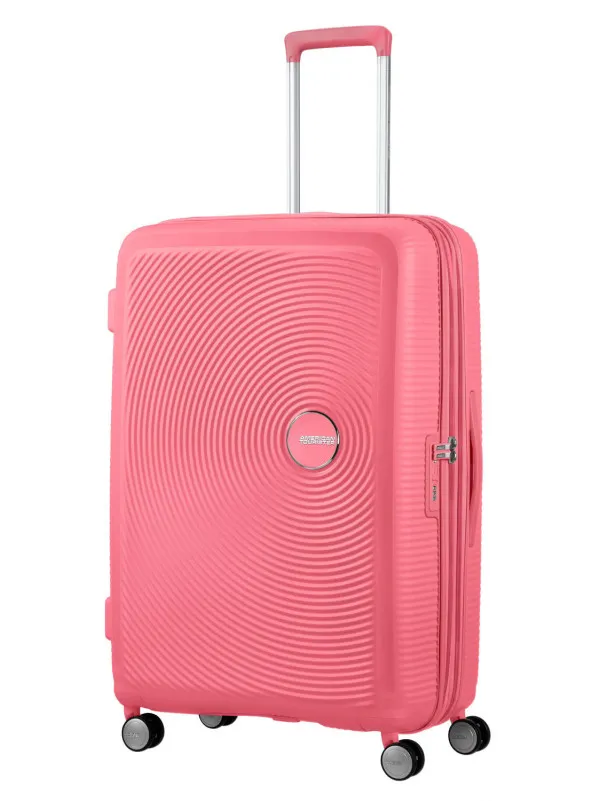 AMERICAN TOURISTER Soundbox roze veliki kofer 