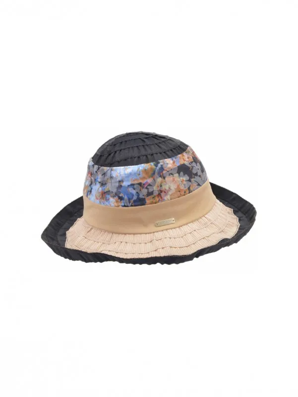 Seeberger ženski crni Bolero šešir 