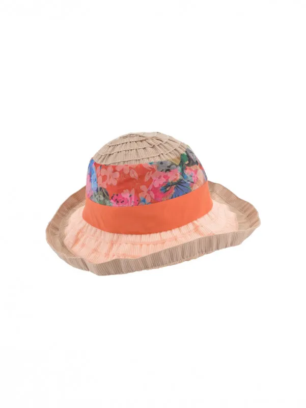 Seeberger ženski narandžasti Bolero šešir 