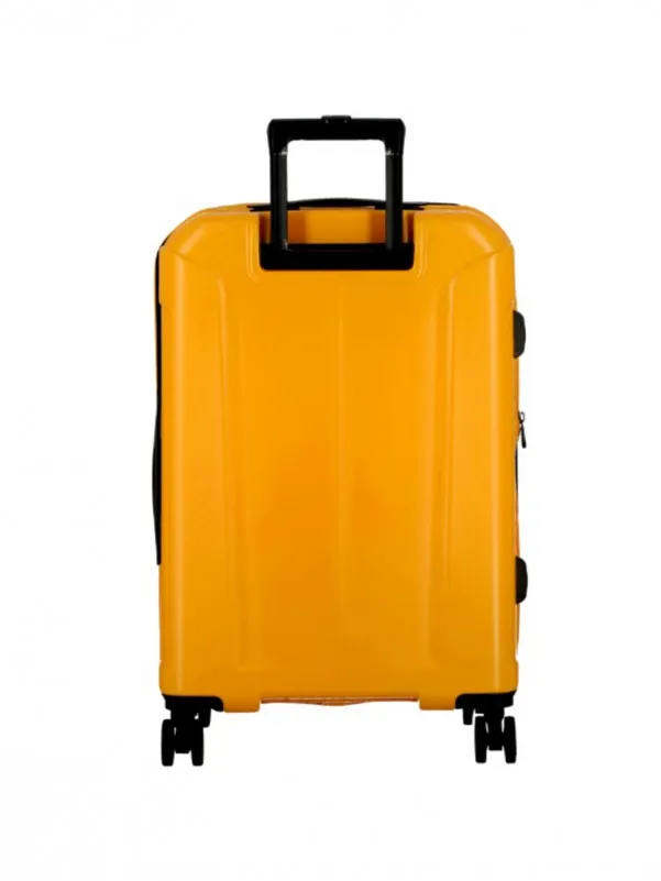 Jump Glossy srednji žuti kofer 